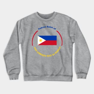 PATRON SAINT OF THE PHILLIPINES Crewneck Sweatshirt